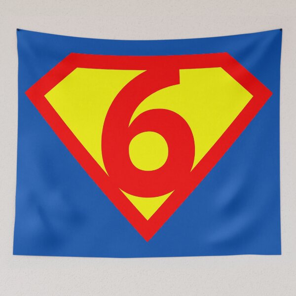Item preview, Super Number 6 | 1 to 100 Super Numbers  designed and sold by Red Sparkle.