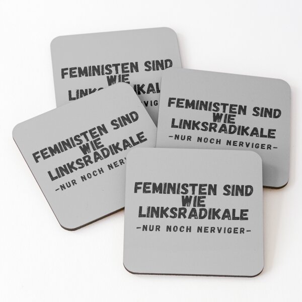 Item preview, Feminists are like left-wing radicals - only more annoying - designed and sold by Bimsbums.