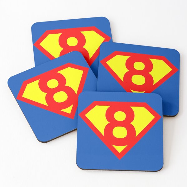 Item preview, Super Number 8 | 1 a 100 supernúmeros designed and sold by Red Sparkle.