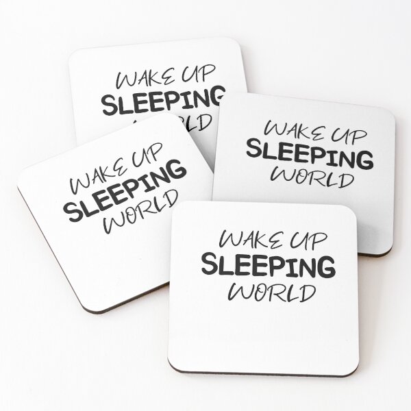 Item preview, Wake Up Sleeping World designed and sold by Heddar Badreddine.