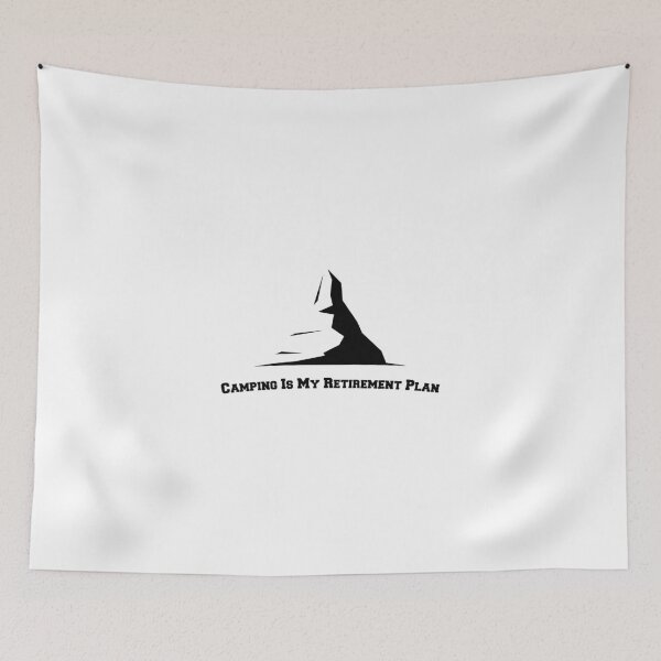Item preview, Camping Is My Retirement Plan designed and sold by OkGalerieRB.