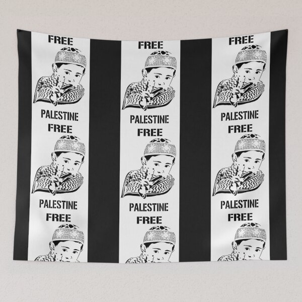 Item preview, Free Palestine Palestinian Boy designed and sold by PalestineWorld.