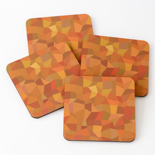Item preview, Geometry Shape Surface Pattern Orange Amber Ombre Saffron Yellow designed and sold by sosweet.