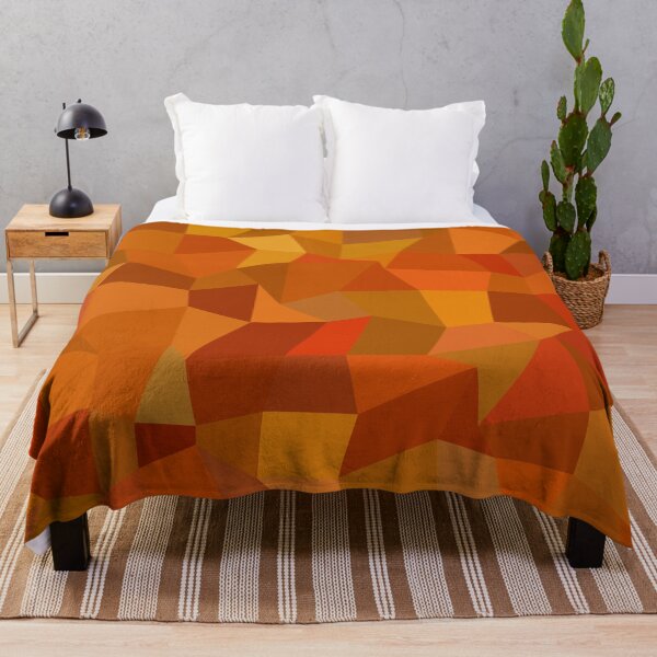 Item preview, Geometry Shape Surface Pattern Orange Amber Ombre Saffron Yellow designed and sold by sosweet.