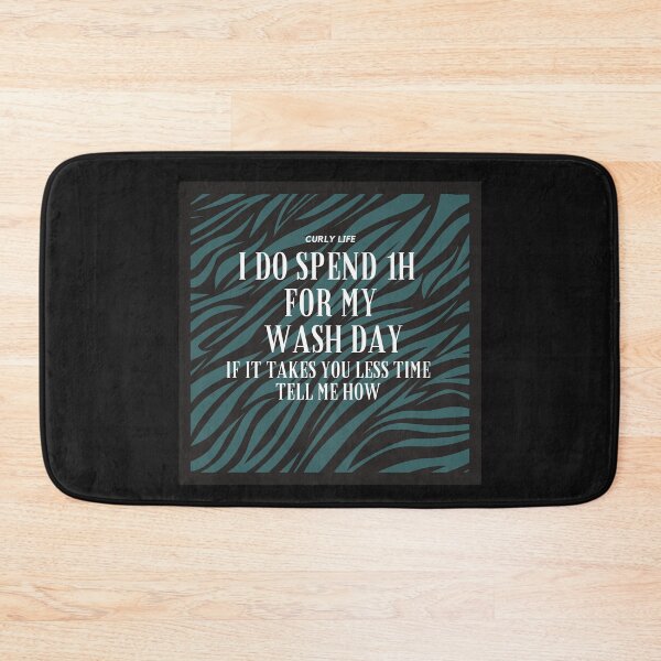Item preview, QUALITY ME TIME WITH MY CURLY HAIR, CURLY HAIR LIFE VIBES designed and sold by Eli5Ol.