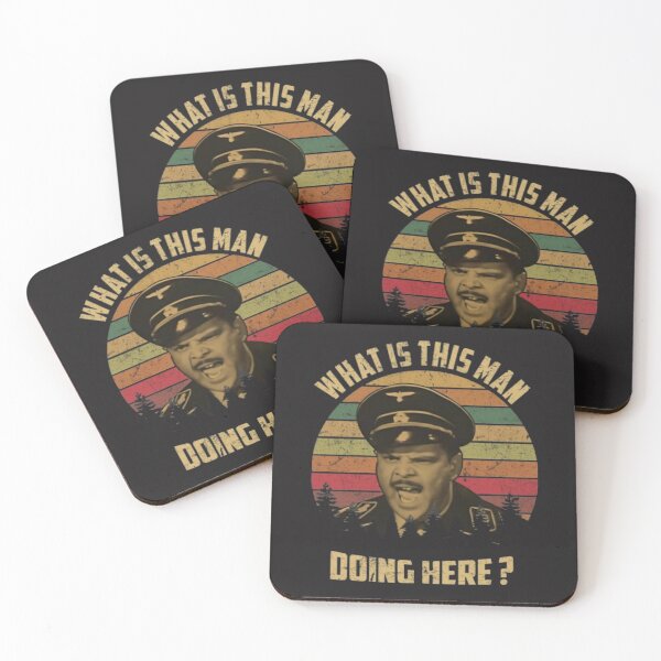 Item preview, What is This Man Doing Here Vintage Retro designed and sold by UncomonTee.