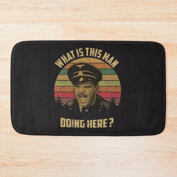 Item preview, What is This Man Doing Here Vintage Retro designed and sold by UncomonTee.