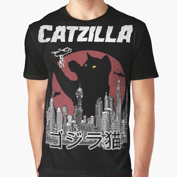 Catzilla vintage Graphic T-Shirt
