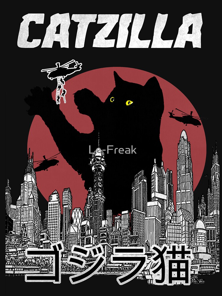 Catzilla vintage by Le-Freak