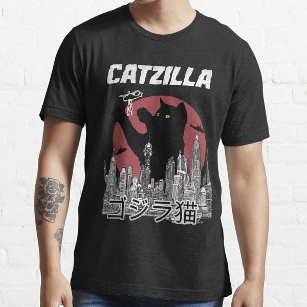 Catzilla-Jahrgang Essential T-Shirt