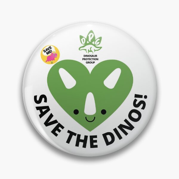 Item preview, Save The Dinos (DPG) designed and sold by chazy73.