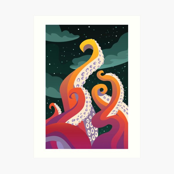 he no longer slumbers Art Print