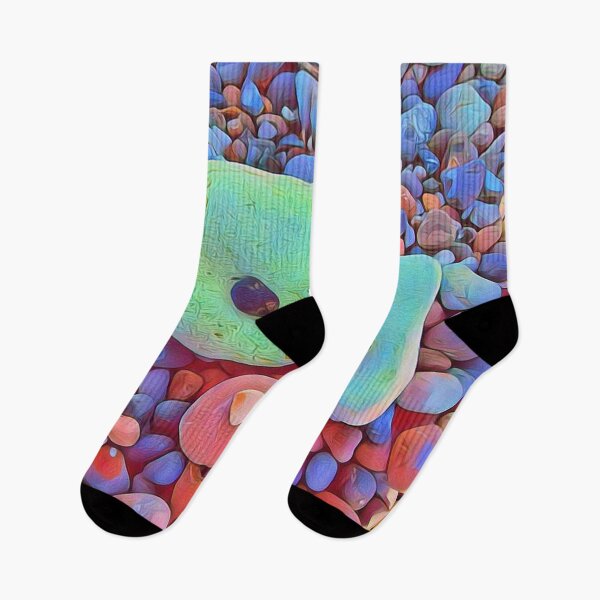 Item preview, Colourful Pebbles on a Beach Graphic designed and sold by KALEIDOSCOPE UK.