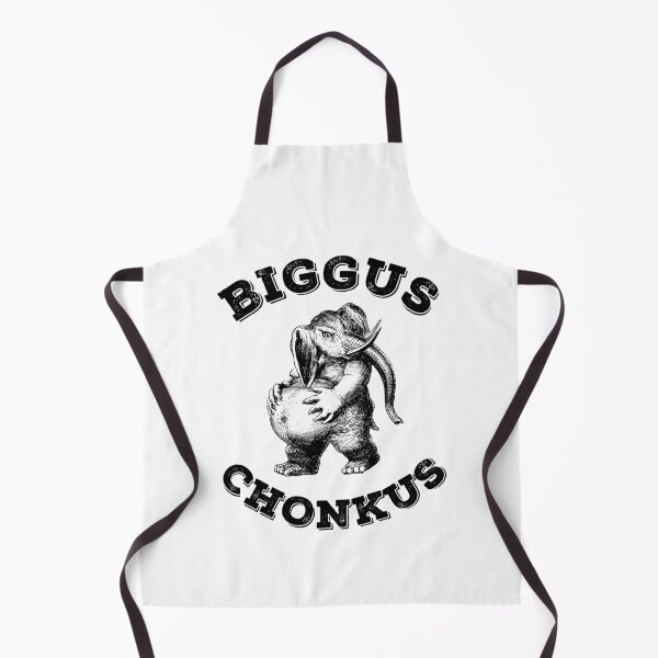 Item preview, Biggus Chonkus Fat Elephant (black text) designed and sold by Kendall Anderson.