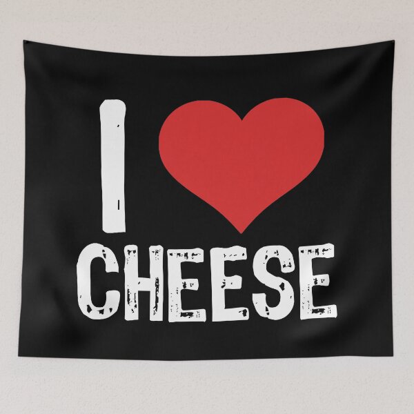 Item preview, I Love Cheese designed and sold by The "I Love Everything" Shop.