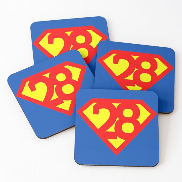Item preview, Super Number 28 | 1 to 100 Super Numbers  designed and sold by Red Sparkle.