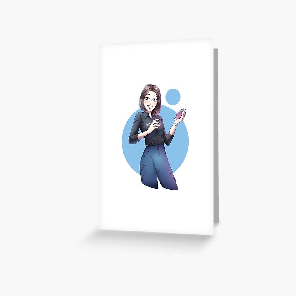 Samsung virtual assistant Sam fanart Art Board Print for Sale by