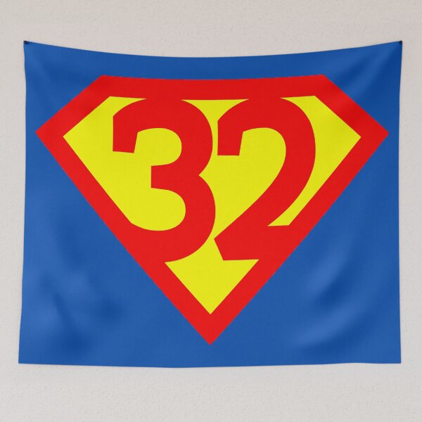 Item preview, Super Number 32 | 1 to 100 Super Numbers  designed and sold by Red Sparkle.