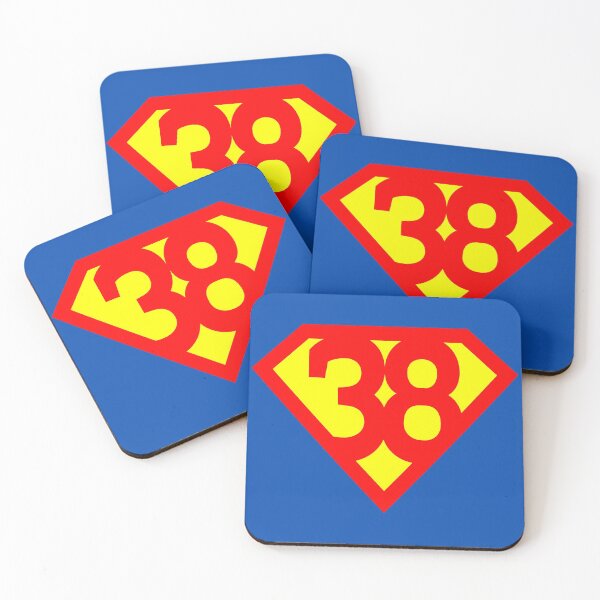 Item preview, Super Number 38 | 1 a 100 supernúmeros designed and sold by Red Sparkle.