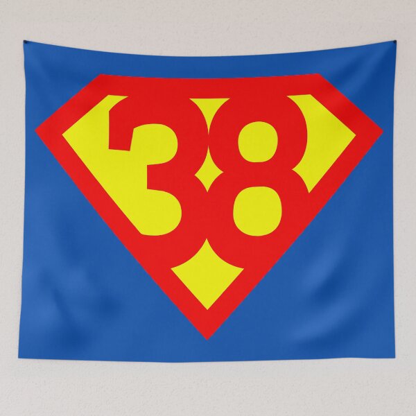 Item preview, Super Number 38 | 1 to 100 Super Numbers  designed and sold by Red Sparkle.