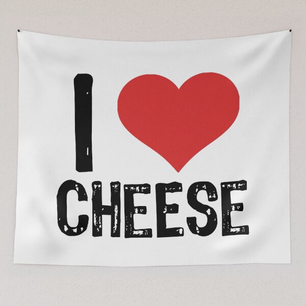 Item preview, I Love Cheese designed and sold by The "I Love Everything" Shop.
