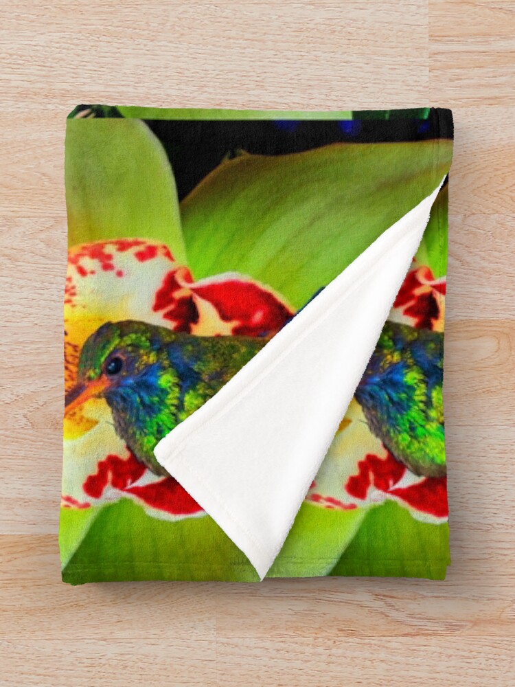 Thumbnail 3 of 6, Throw Blanket, Hummer In For Repairs designed and sold by alabca.