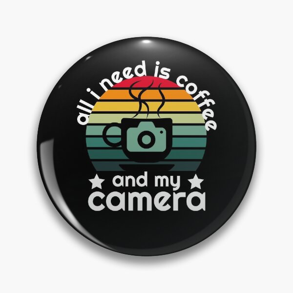 Item preview, All I Need Is Coffee And My Camera designed and sold by SHOPBLOB.