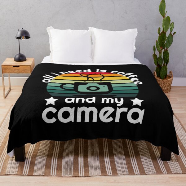 Item preview, All I Need Is Coffee And My Camera designed and sold by SHOPBLOB.