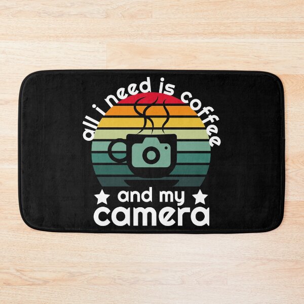 Item preview, All I Need Is Coffee And My Camera designed and sold by SHOPBLOB.