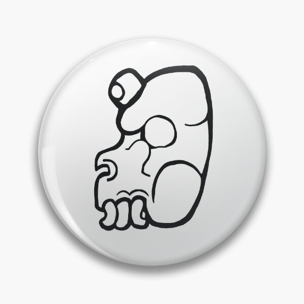 Item preview, Jol Mayan Glyph Skull - Head designed and sold by Braindeadbert.