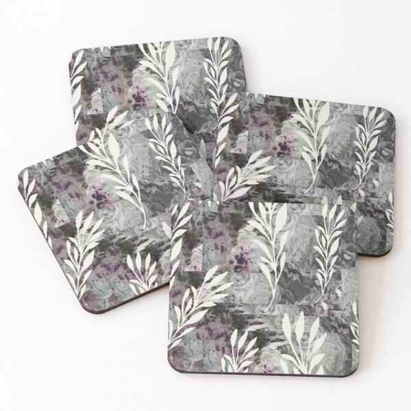 Item preview, Leafy greys designed and sold by Mohita Garg.