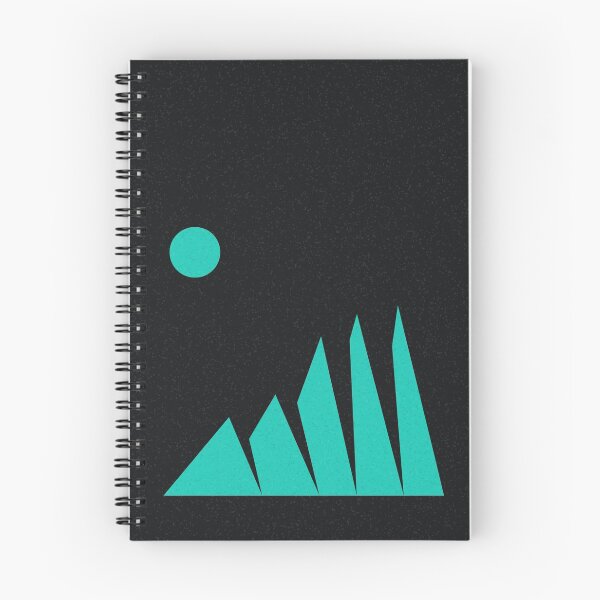 Item preview, Geometric Mountains silhouette landscape art poster illustration designed and sold by IuriiVlasenko.