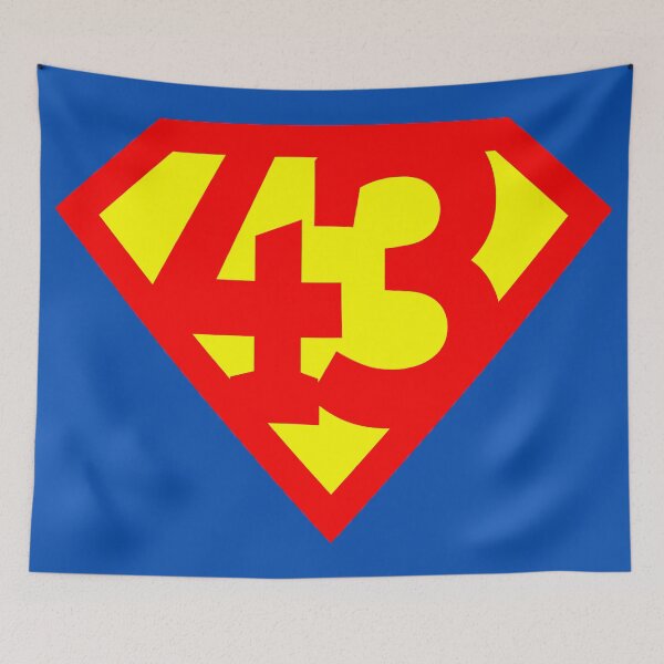 Item preview, Super Number 43 | 1 to 100 Super Numbers  designed and sold by Red Sparkle.