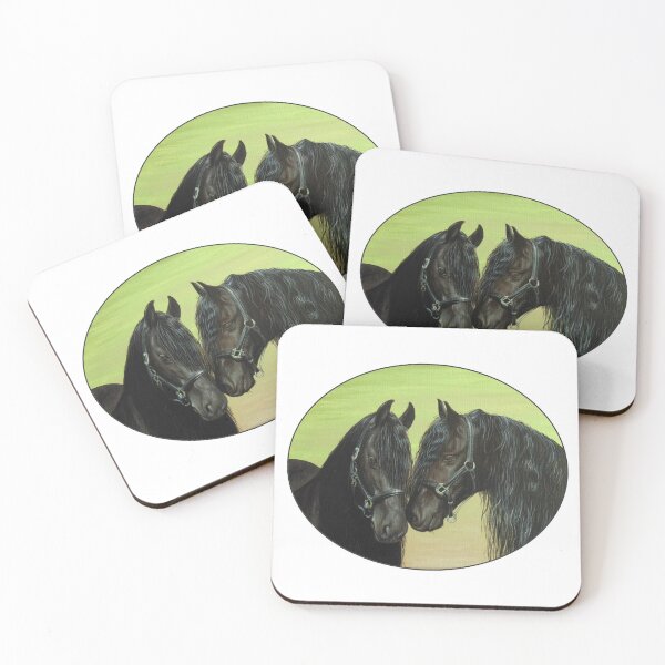 Item preview, Black Friesian Horses designed and sold by SandraWarmerdam.