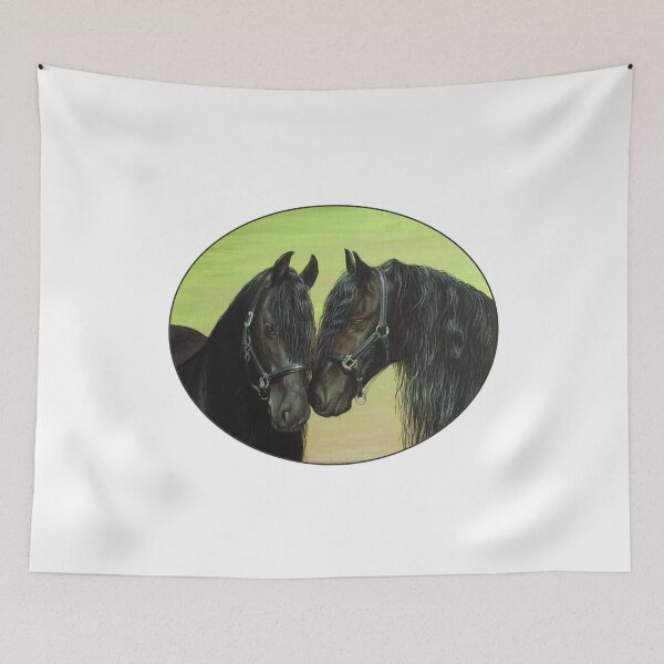Item preview, Black Friesian Horses designed and sold by SandraWarmerdam.