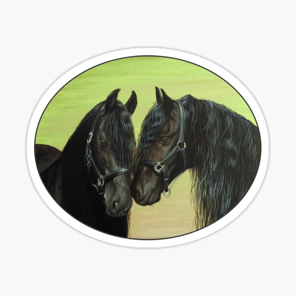 Item preview, Black Friesian Horses designed and sold by SandraWarmerdam.