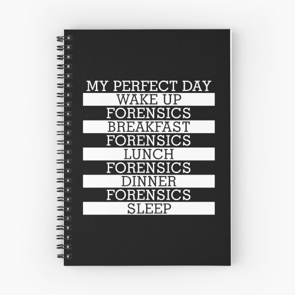 Item preview, My Perfect Day: Forensics designed and sold by orlumbuspirate.