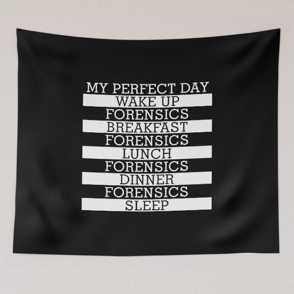 Item preview, My Perfect Day: Forensics designed and sold by orlumbuspirate.
