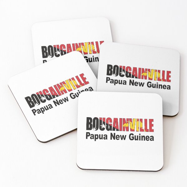 Item preview, Bougainville with Papua New Guinea Flag designed and sold by PNG-pikinini.