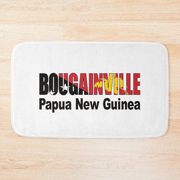 Item preview, Bougainville with Papua New Guinea Flag designed and sold by PNG-pikinini.
