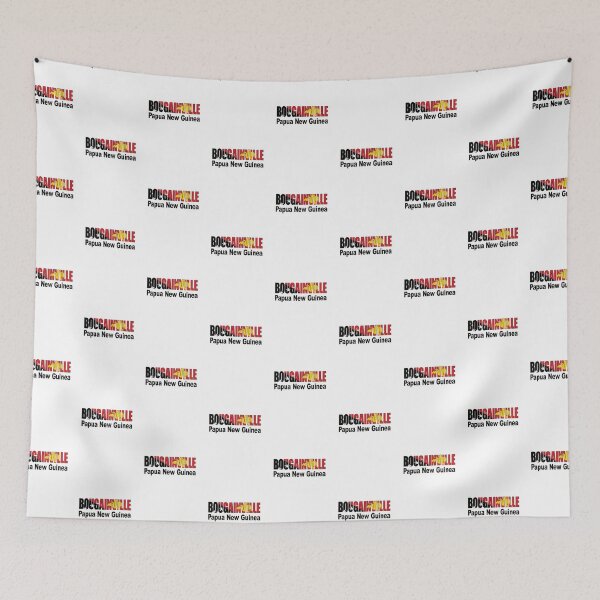 Item preview, Bougainville with Papua New Guinea Flag designed and sold by PNG-pikinini.