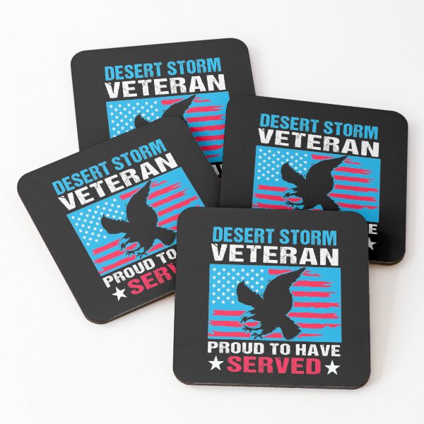 Item preview, Desert Storm Veteran - Proud to have served designed and sold by IWEARUWEAR.