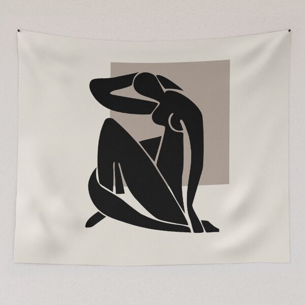 Item preview, Henri Matisse Nude, Paper Decoupes Art false back, Matisse Cutout's only, Art Exhibition Print designed and sold by re-make-.
