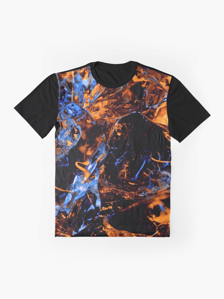 Fire and Ice T-Shirt Small / Black
