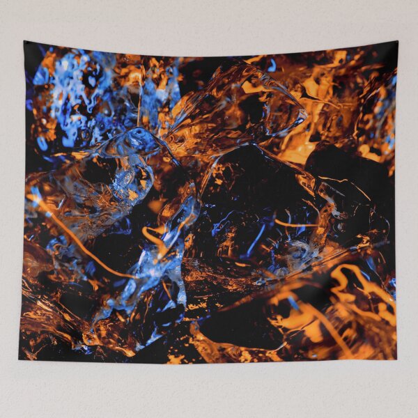 Item preview, Ice cube fire designed and sold by Kiraslife.