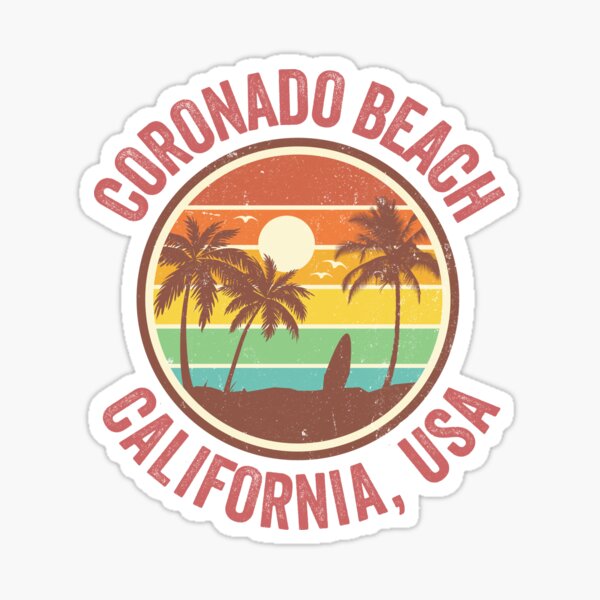 Item preview, Vintage Coronado Beach California designed and sold by Munchy Codex.