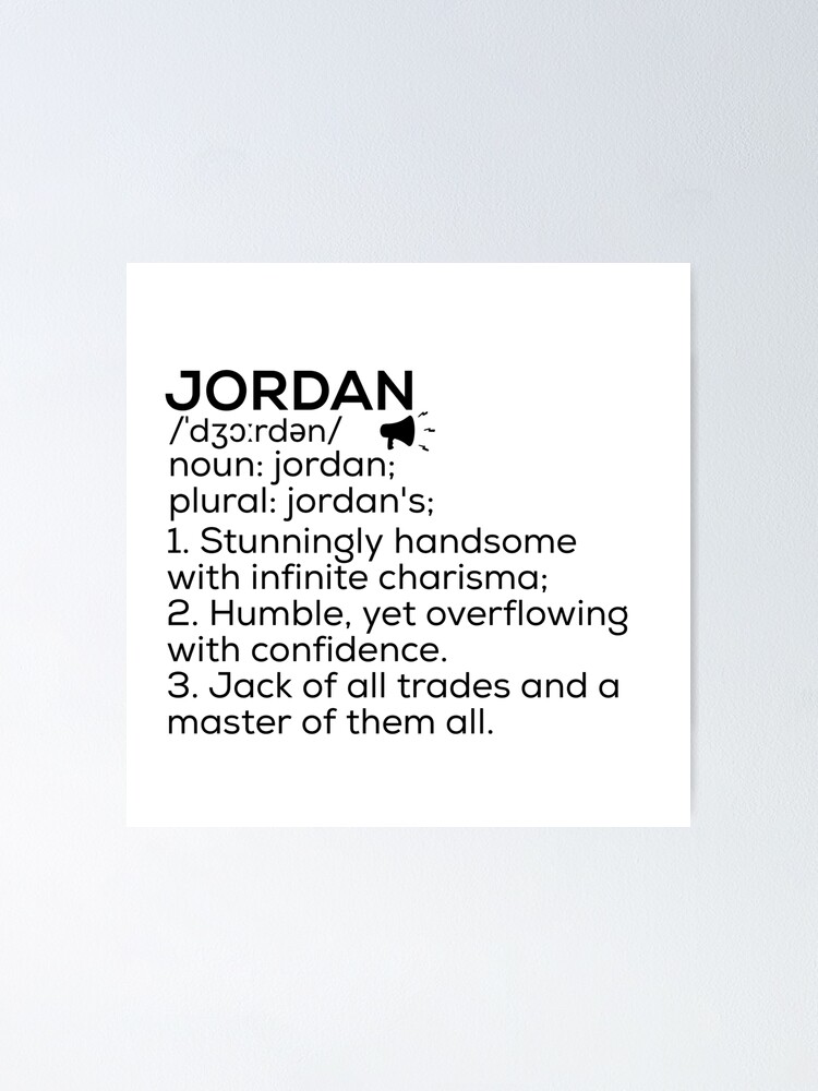 Jordan definition top