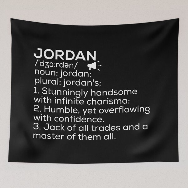 Item preview, Jordania Definición de nombre designed and sold by Teelogic.
