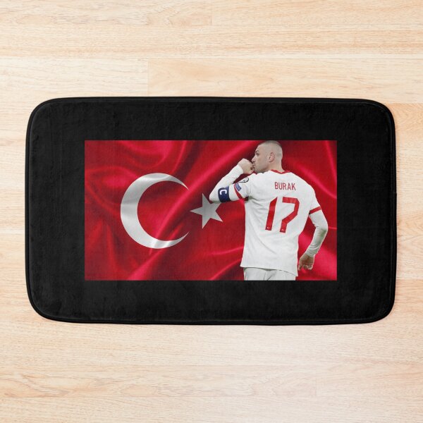 Item preview, Burak Yılmaz, Turkey Flag (black version) designed and sold by Niekvs.