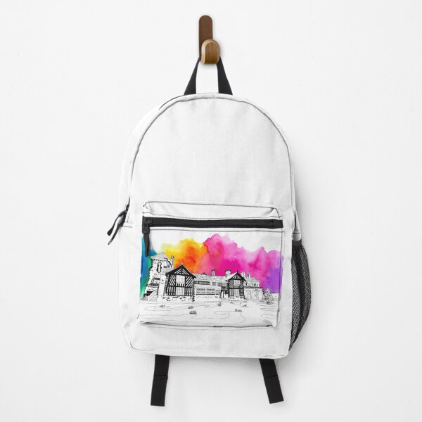 Item preview, Shibden Hall with Rainbow Background designed and sold by RavenPhotoUK.